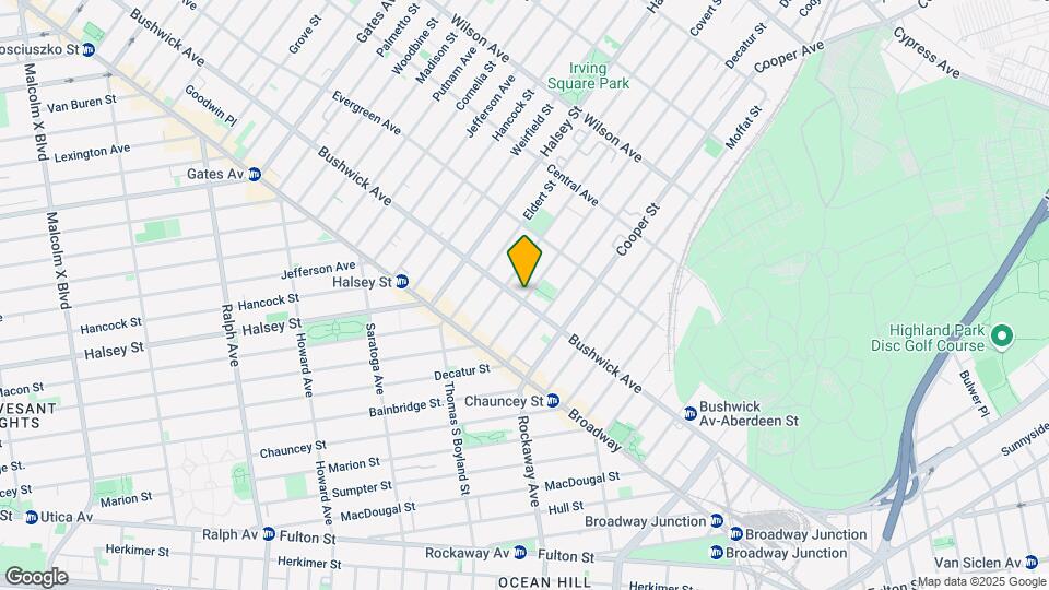 1337 Bushwick Ave Map and Location Details
