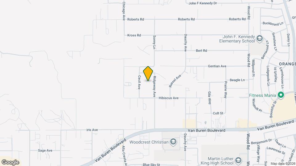 15669 Ridgeway Ave Mapa y Detalles de la Ubicación
