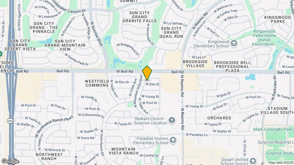 15746 W Elm St Map and Location Details