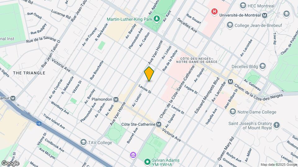4410 Linton Av Map and Location Details