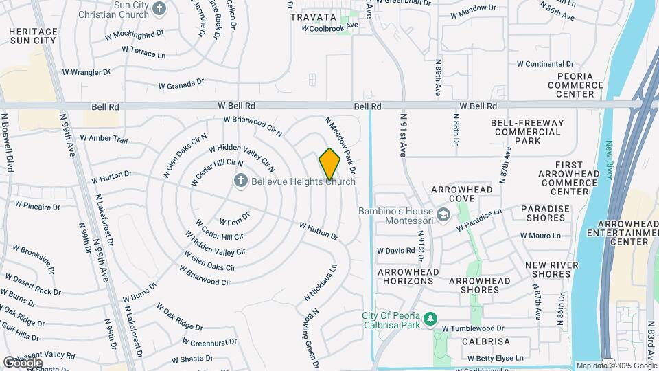 16425 N Desert Holly Dr Map and Location Details