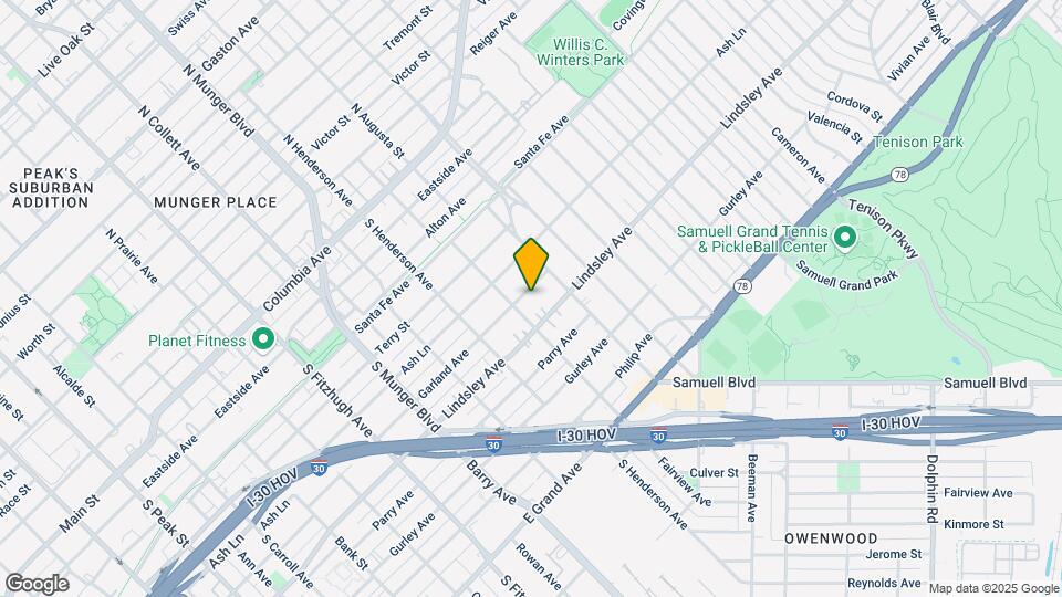 5412 Garland Ave Map and Location Details