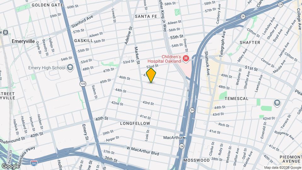 863 46th St Mapa y Detalles de la Ubicación