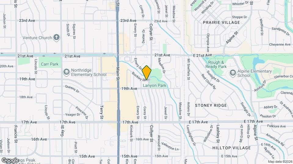 1915 Collyer St Map and Location Details