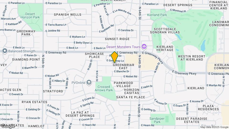 6174 E Janice Wy Map and Location Details