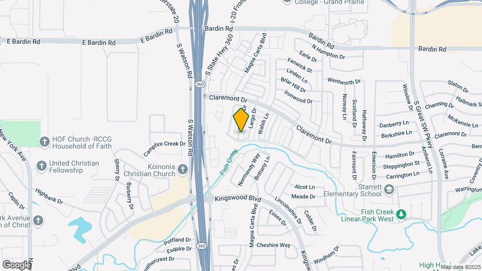 4368 Saugus Dr Map and Location Details