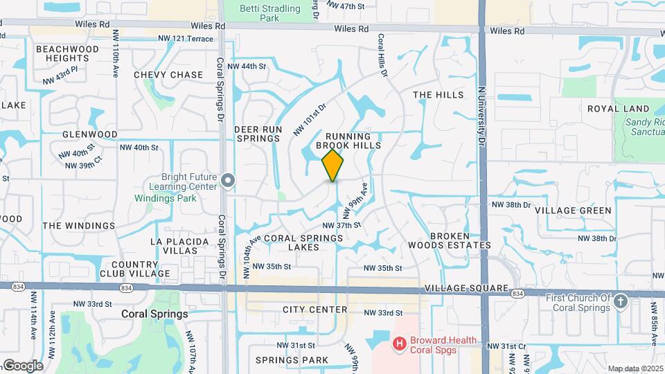 3881 NW 100th Ave Map and Location Details