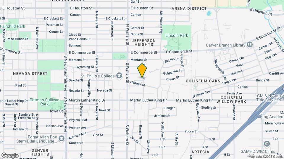 2347 Dakota St Map and Location Details