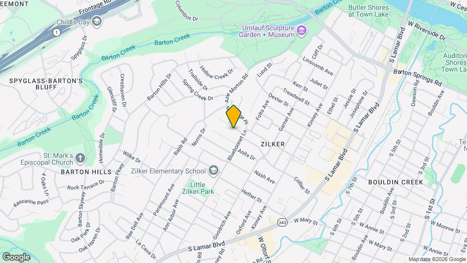 2009 Ashby Ave Map and Location Details