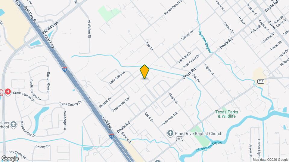 2707 Mt Vernon Dr Map and Location Details