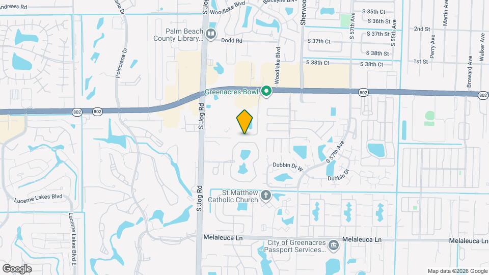 1810 Seminole Palms Dr Map and Location Details