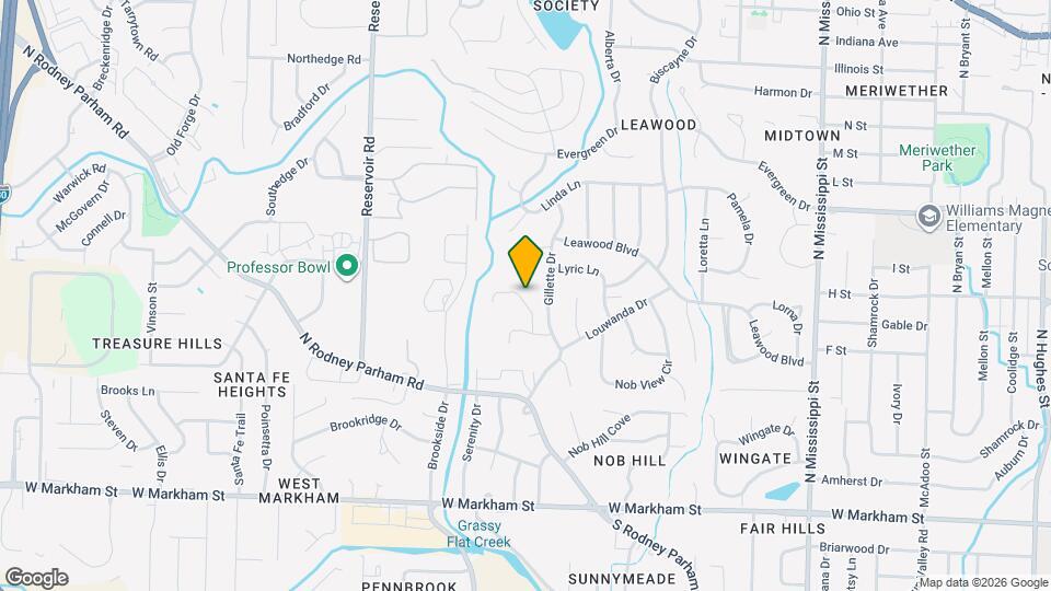 711 Shea Dr Map and Location Details
