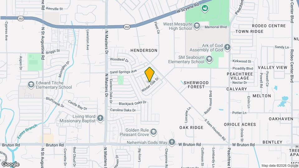 2521 Winter Oak St Map and Location Details