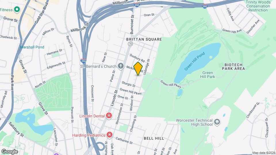 58 Windsor St, Unit #2 Mapa y Detalles de la Ubicación