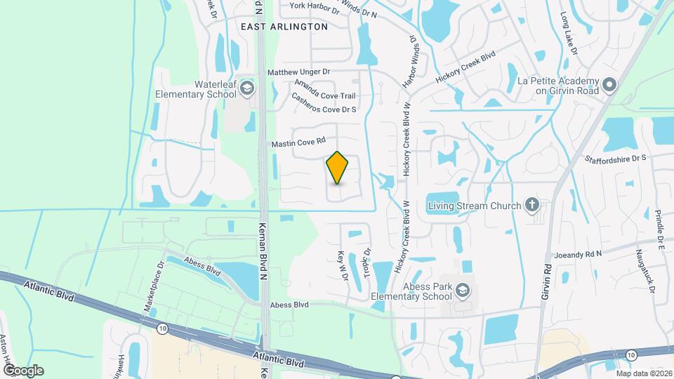 274 Carriann Cove Ct, Unit Building 1-1308 Map and Location Details