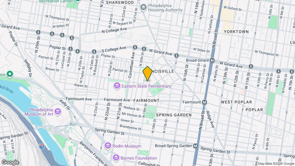 806 N 19th St Map and Location Details