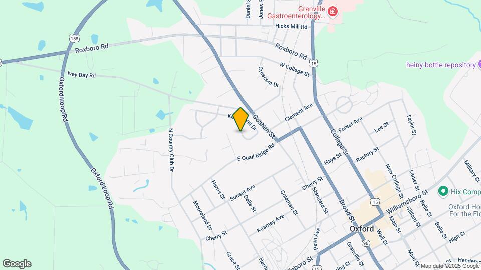 313 Keeneland Dr Map and Location Details