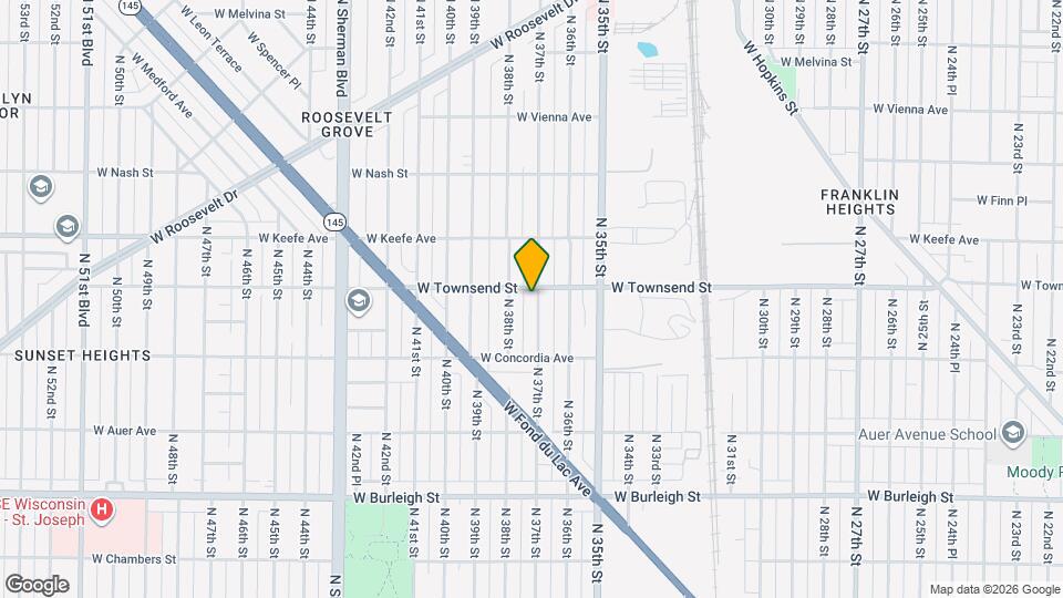 3375 N 37th St Mapa y Detalles de la Ubicación