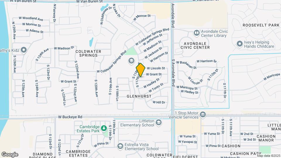 11738 W Sherman St Mapa y Detalles de la Ubicación