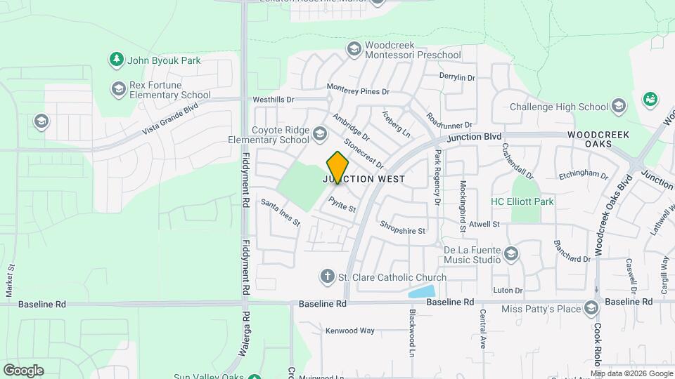 1867 Malachite Way Map and Location Details