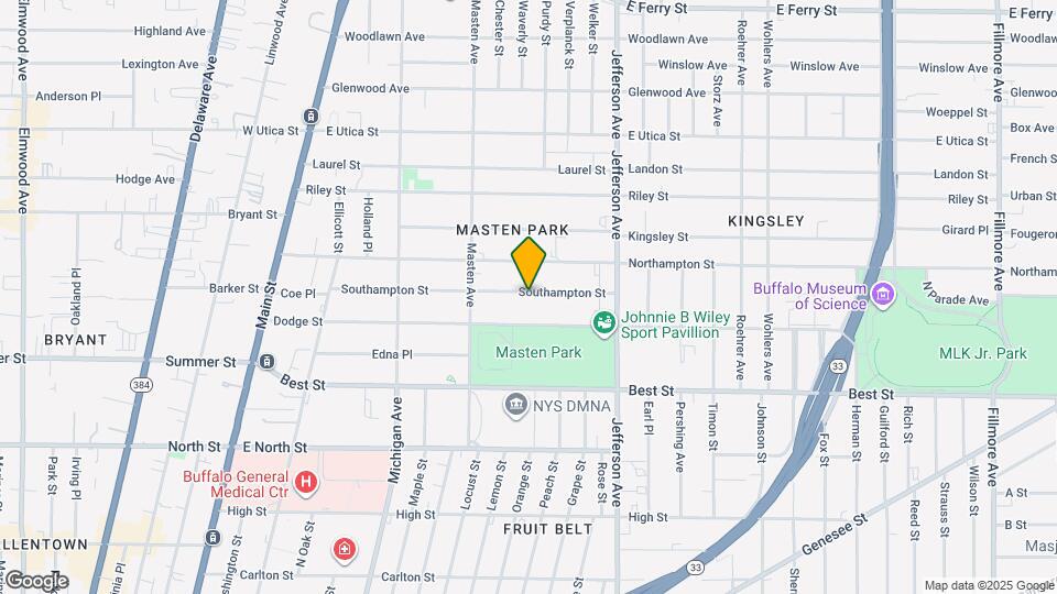 205 Southampton St Map and Location Details