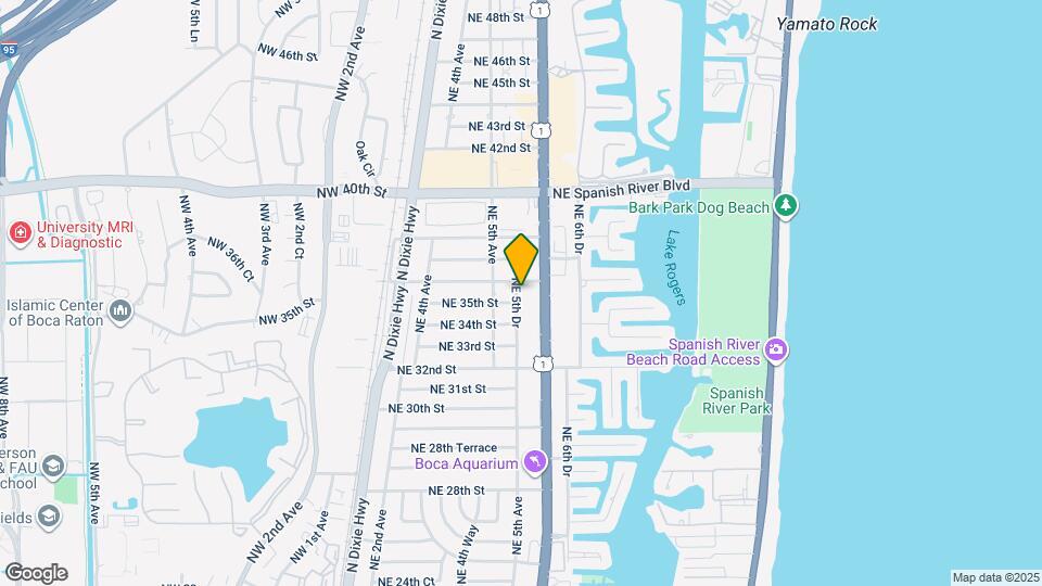 3548 NE 5th Dr Mapa y Detalles de la Ubicación