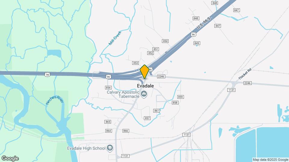 225 FM 105 Map and Location Details