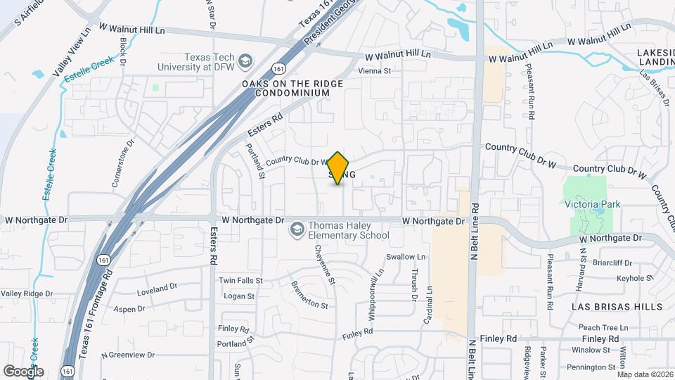 3725 Northridge Dr Map and Location Details