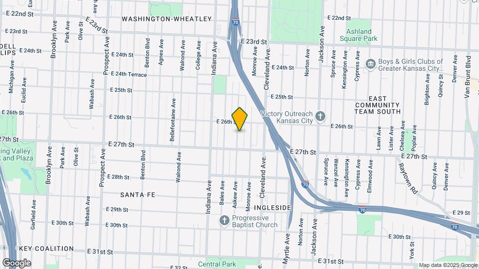 2621 Askew Ave Map and Location Details