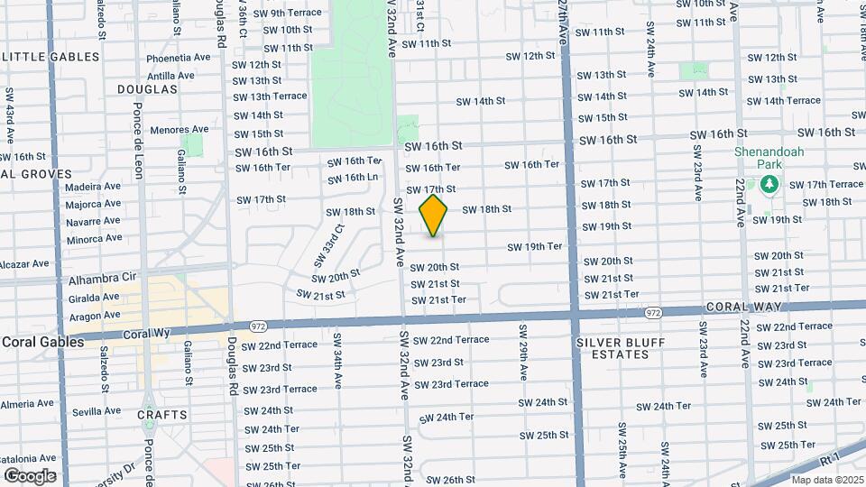 3121 SW 19th Ter Map and Location Details