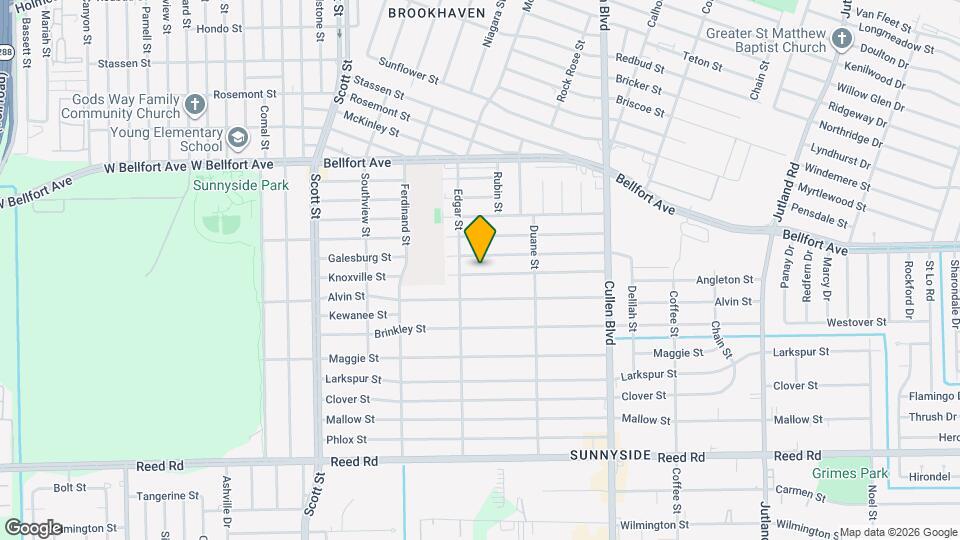 4417 Knoxville St Map and Location Details
