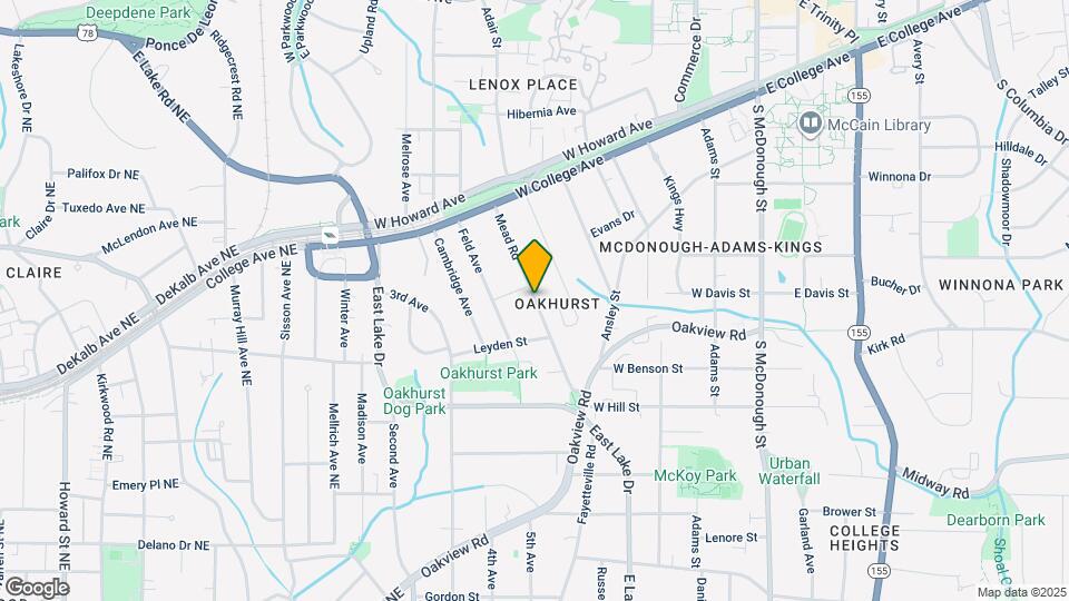 2189 Mead Rd Map and Location Details