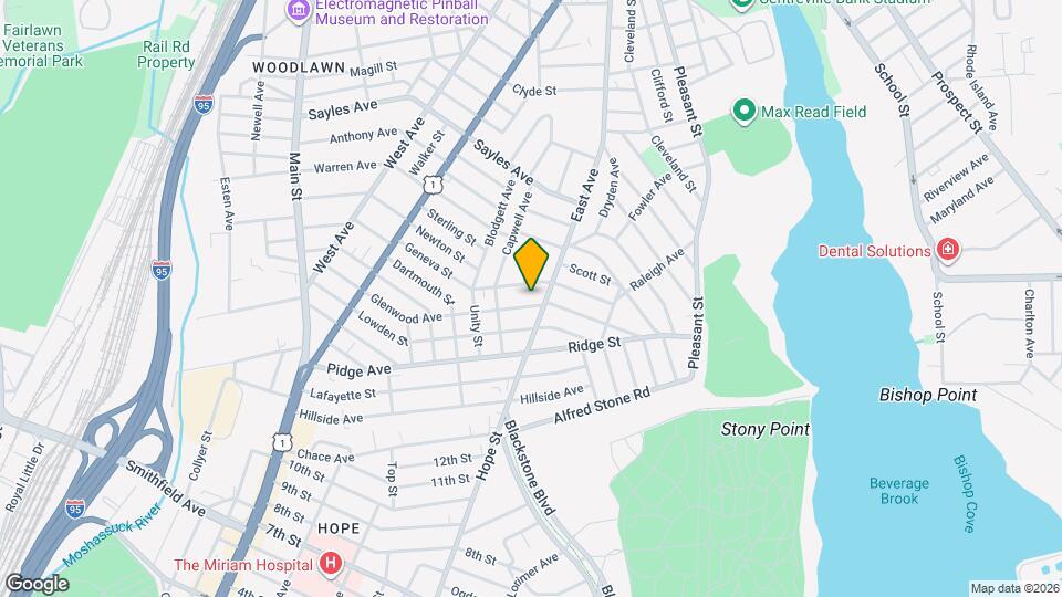 135 Glenwood Ave, Unit 2 Map and Location Details