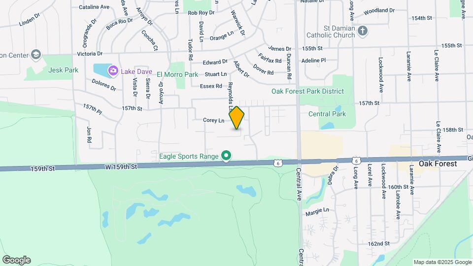 15744 S Lake Dr Map and Location Details