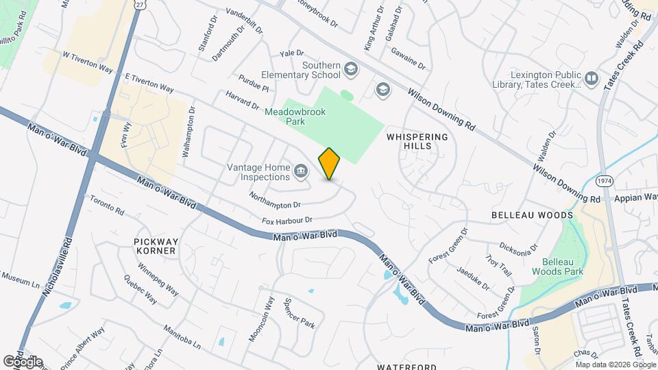 364 E Tiverton Way Map and Location Details