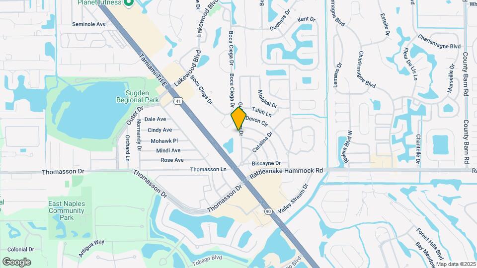 4520 Gulfstream Dr Map and Location Details