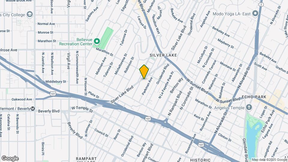 724 Silver Lake Blvd Map and Location Details