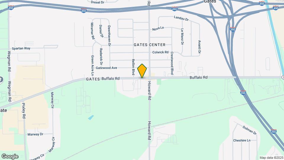 1531 Buffalo Rd Map and Location Details