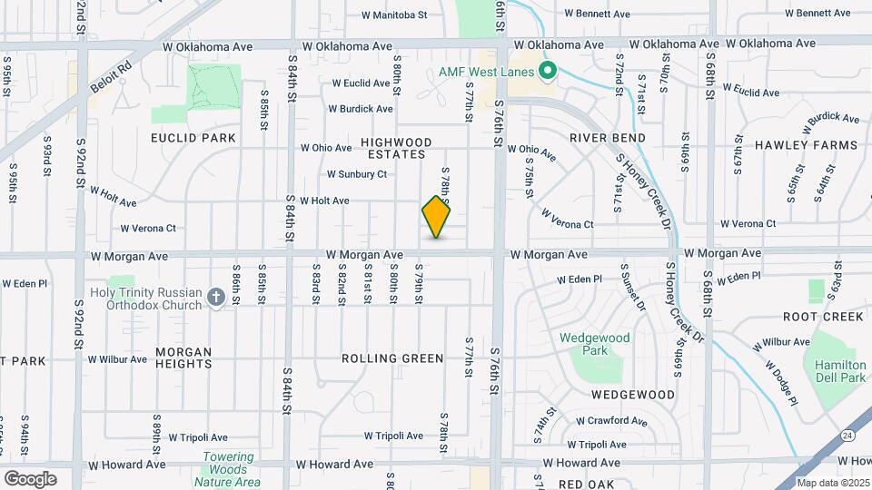 7808 W Morgan Ave Mapa y Detalles de la Ubicación