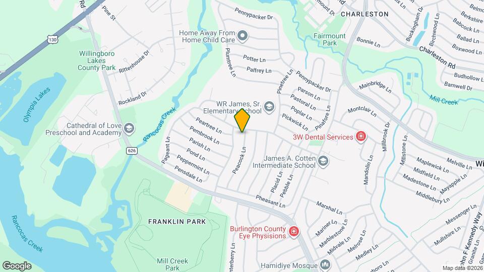 65 Peacock Ln Mapa y Detalles de la Ubicación