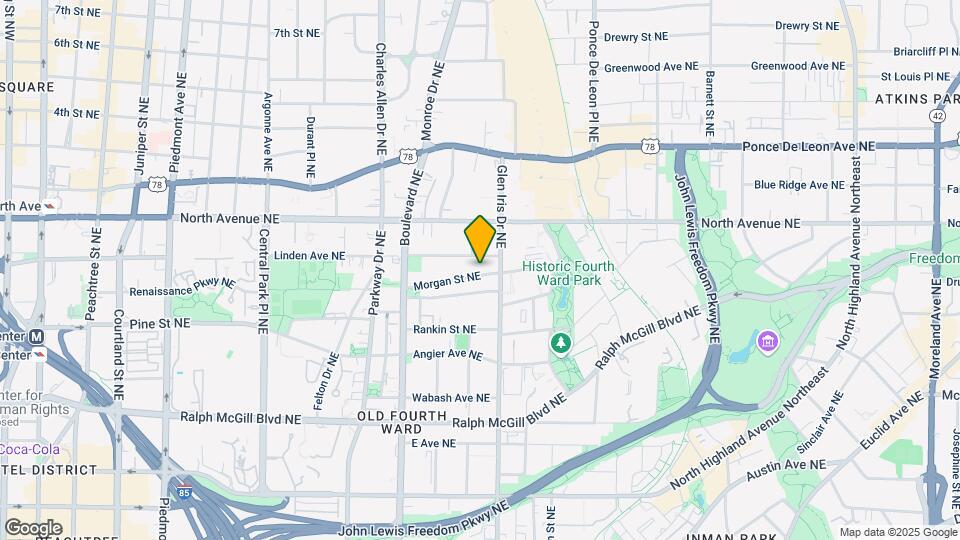 570 Morgan St NE Map and Location Details