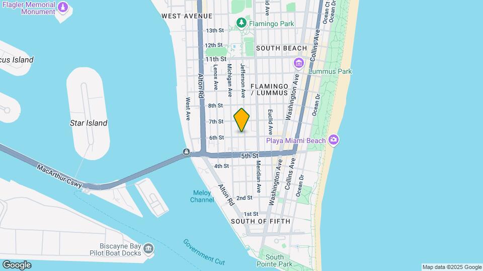 901 6th St Map and Location Details