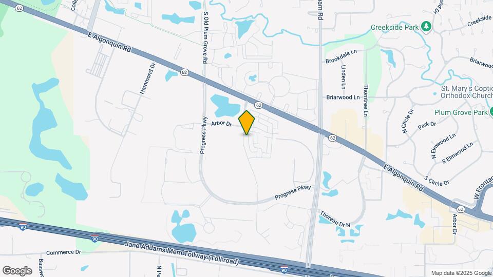 2239 Parkside Dr Map and Location Details