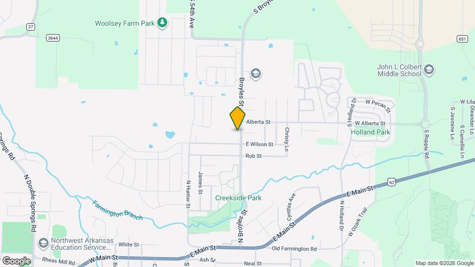 215 Broyles St Map and Location Details