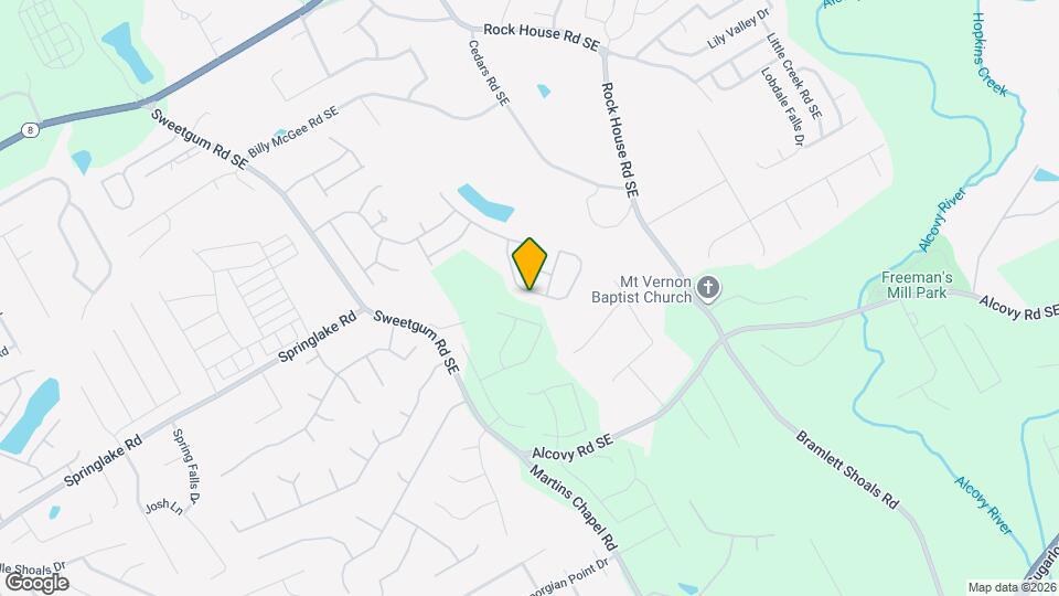 425 Lance View Ln Map and Location Details