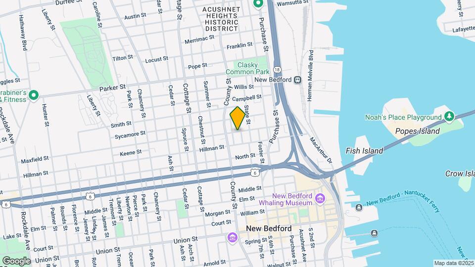 148 Maxfield St-Unit -3 Map and Location Details