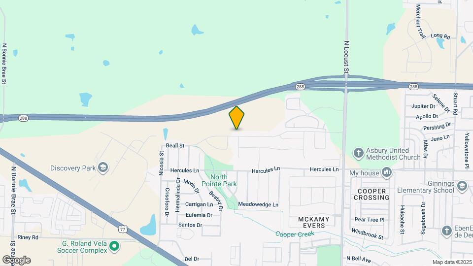 804 Beall St Map and Location Details