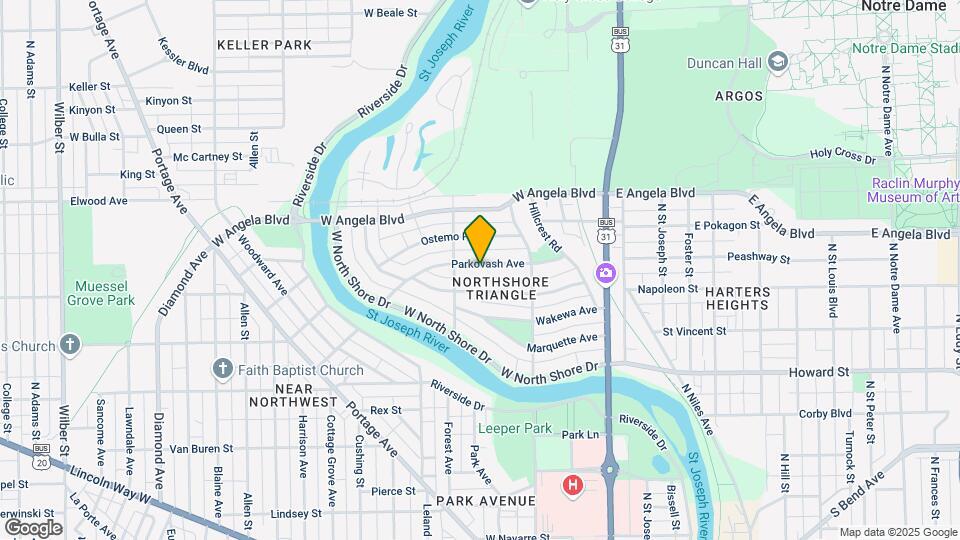 410 Parkovash Ave Map and Location Details