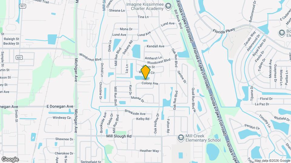 1533 Colony Ave Map and Location Details