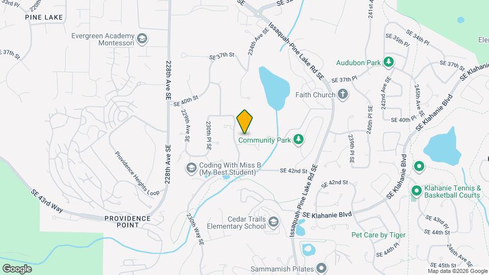 4077 233rd Pl SE Map and Location Details